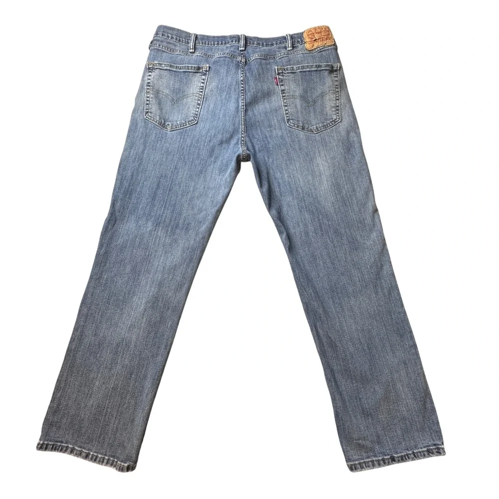 Levi's‎ 514 Jeans Mens 40x30 (38x28) Blue Straight Fit Stretch Denim Medium Wash